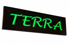 Meyda Green 152280 - 70"W Personalized Terra LED Sign