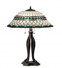 Meyda Green 15405 - 30" High Tiffany Roman Table Lamp