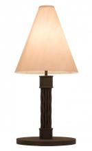 Meyda Green 157568 - 17"W Cone Mosset Table Lamp