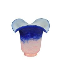 Meyda Green 16738 - 5.5"W Fluted Pink and Blue Shade
