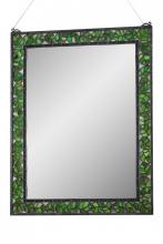 Meyda Green 178016 - 28"W X 36"H Oak Leaf Mirror
