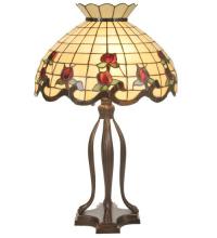 Meyda Green 19138 - 31.5"H Roseborder Table Lamp