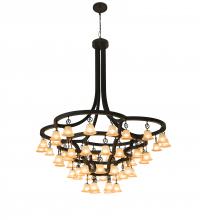 Meyda Green 197780 - 90" Wide Cretella 58 LT Chandelier