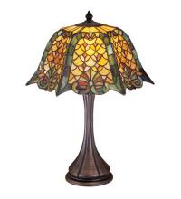 Meyda Green 19876 - 21"H Duffner & Kimberly Shell & Diamond Table Lamp