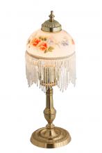 Meyda Green 202647 - 6" Wide Roussillon Rose Bouquet Table Lamp