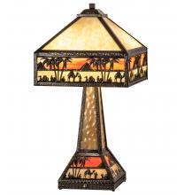 Meyda Green 217641 - 26" High Camel Mission Table Lamp
