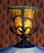Meyda Green 22095 - 13" High Castle Bell Accent Lamp
