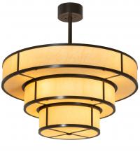 Meyda Green 222211 - 36" Wide Jayne 3 Tier Pendant