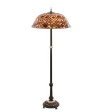 Meyda Green 230384 - 62" High Fishscale Floor Lamp