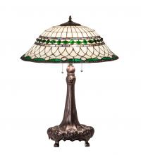 Meyda Green 230467 - 31" High Tiffany Roman Table Lamp