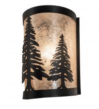 Meyda Green 235698 - 8" Wide Tall Pines Wall Sconce