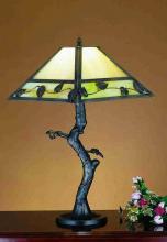 Meyda Green 24246 - 24"H Vine Leaf Table Lamp