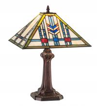 Meyda Green 244281 - 18.5" High Prairie Wheat Table Lamp