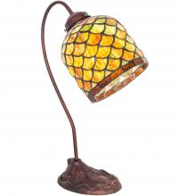 Meyda Green 247788 - 18" High Acorn Desk Lamp