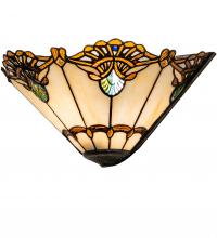 Meyda Green 248721 - 16" Wide Shell with Jewels Wall Sconce