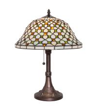 Meyda Green 251312 - 19" High Diamond & Jewel Table Lamp