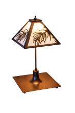 Meyda Green 251508 - 17" Wide Pine Needle Table Lamp