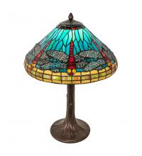 Meyda Green 253822 - 23" High Tiffany Dragonfly Table Lamp