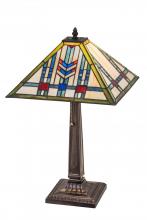 Meyda Green 26513 - 22" High Prairie Wheat Table Lamp