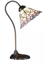 Meyda Green 26590 - 18" High Daffodil Bell Desk Lamp