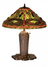 Meyda Green 26680 - 25"H Tiffany Dragonfly Table Lamp