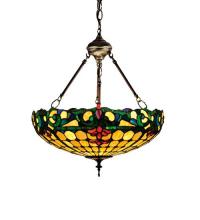 Meyda Green 26694 - 18"W Duffner & Kimberly Colonial Inverted Pendant.603