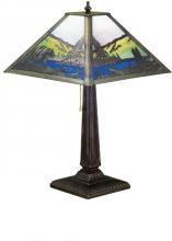 Meyda Green 26759 - 21.5"H Bear Creek Table Lamp
