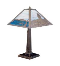 Meyda Green 26763 - 21"H Lighthouse Bay Table Lamp