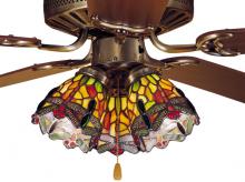 Meyda Green 27473 - 4"W Hanging Head Dragonfly Fan Light