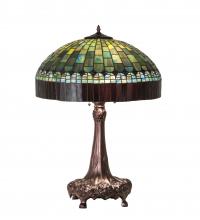 Meyda Green 27825 - 31" High Tiffany Candice Table Lamp