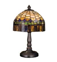 Meyda Green 29485 - 14"H Tiffany Candice Mini Lamp