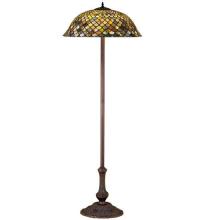 Meyda Green 30456 - 63"H Tiffany Fishscale Floor Lamp
