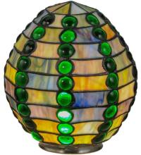 Meyda Green 30801 - 8" Wide Jeweled Beehive Shade