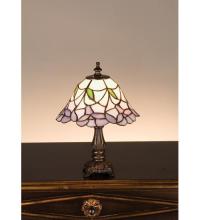 Meyda Green 31194 - 12" High Daffodil Bell Mini Lamp