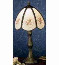 Meyda Green 31308 - 17"H Rose Bouquet Accent Lamp