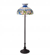 Meyda Green 37718 - 62" High Rose Vine Floor Lamp