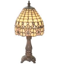 Meyda Green 49190 - 13"H Victorian Flourish Mini Lamp