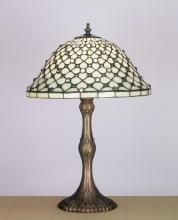 Meyda Green 52010 - 20"H Diamond & Jewel Table Lamp