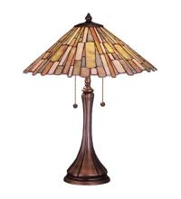 Meyda Green 52158 - 23"H Delta Jadestone Table Lamp