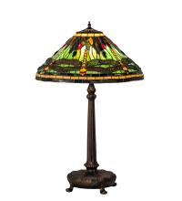 Meyda Green 52441 - 31" High Tiffany Dragonfly Table Lamp