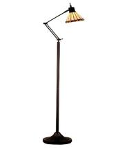 Meyda Green 65947 - 68"H Prairie Mission Adjustable Floor Lamp