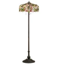 Meyda Green 66466 - 63"H Tiffany Cherry Blossom Floor Lamp