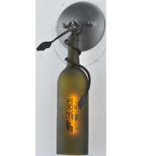 Meyda Green 81230 - 3"W Tuscan Vineyard Custom Etched Wine Bottle Wall Sconce