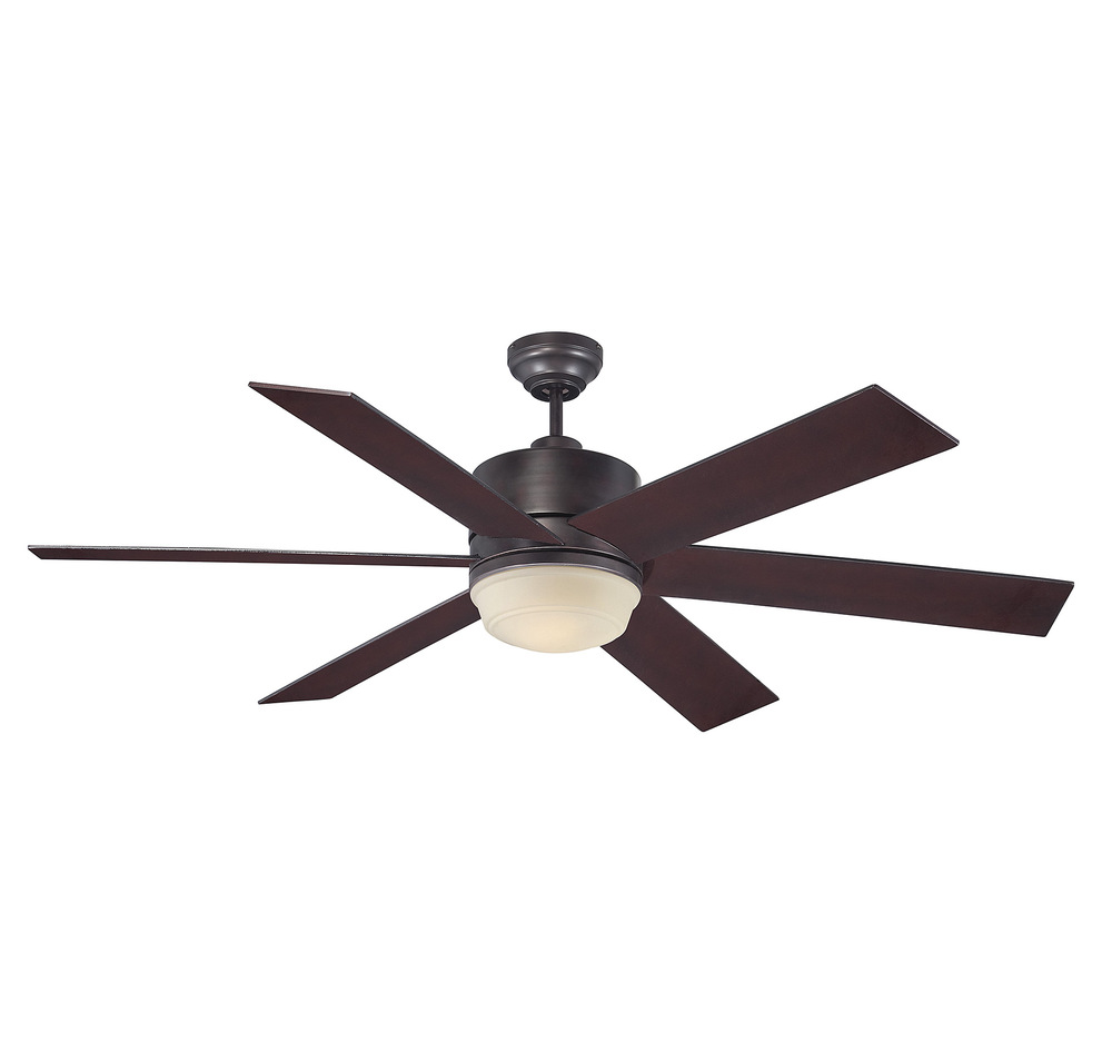 Velocity 60" 2-Light Outdoor Ceiling Fan in English Bronze