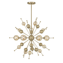 Savoy House 1-2514-6-127 - Crescent 6-Light Chandelier in Noble Brass