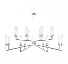  1-8862-16-109 - Baker 16-Light Chandelier in Polished Nickel