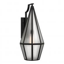  5-708-BK - Peninsula 1-Light Outdoor Wall Lantern in Matte Black