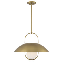 Savoy House 7-3070-1-322 - Lehigh 1-Light Pendant in Warm Brass