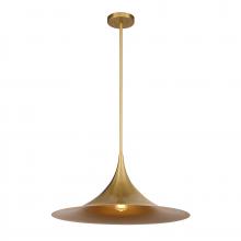  7-7639-1-322 - Bowdin 1-Light Pendant in Warm Brass