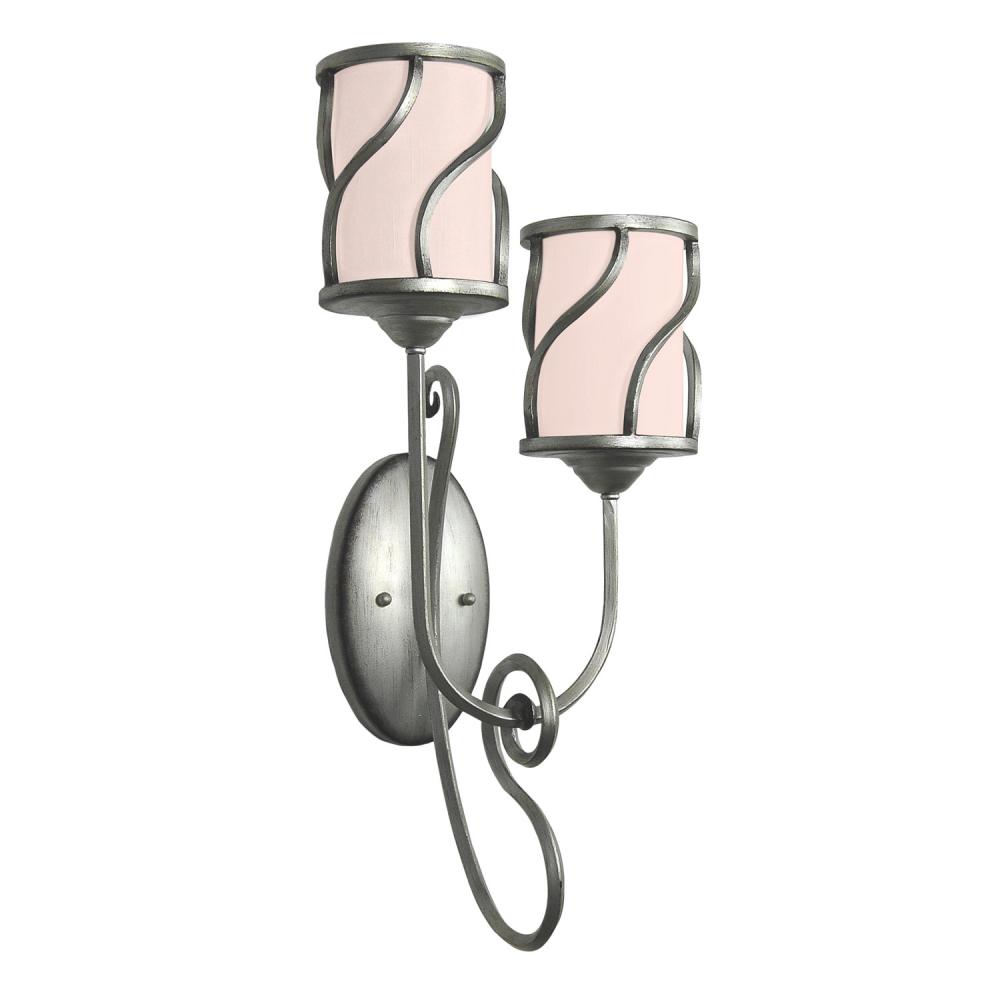 Helix 2 Light Wall Sconce (Left)